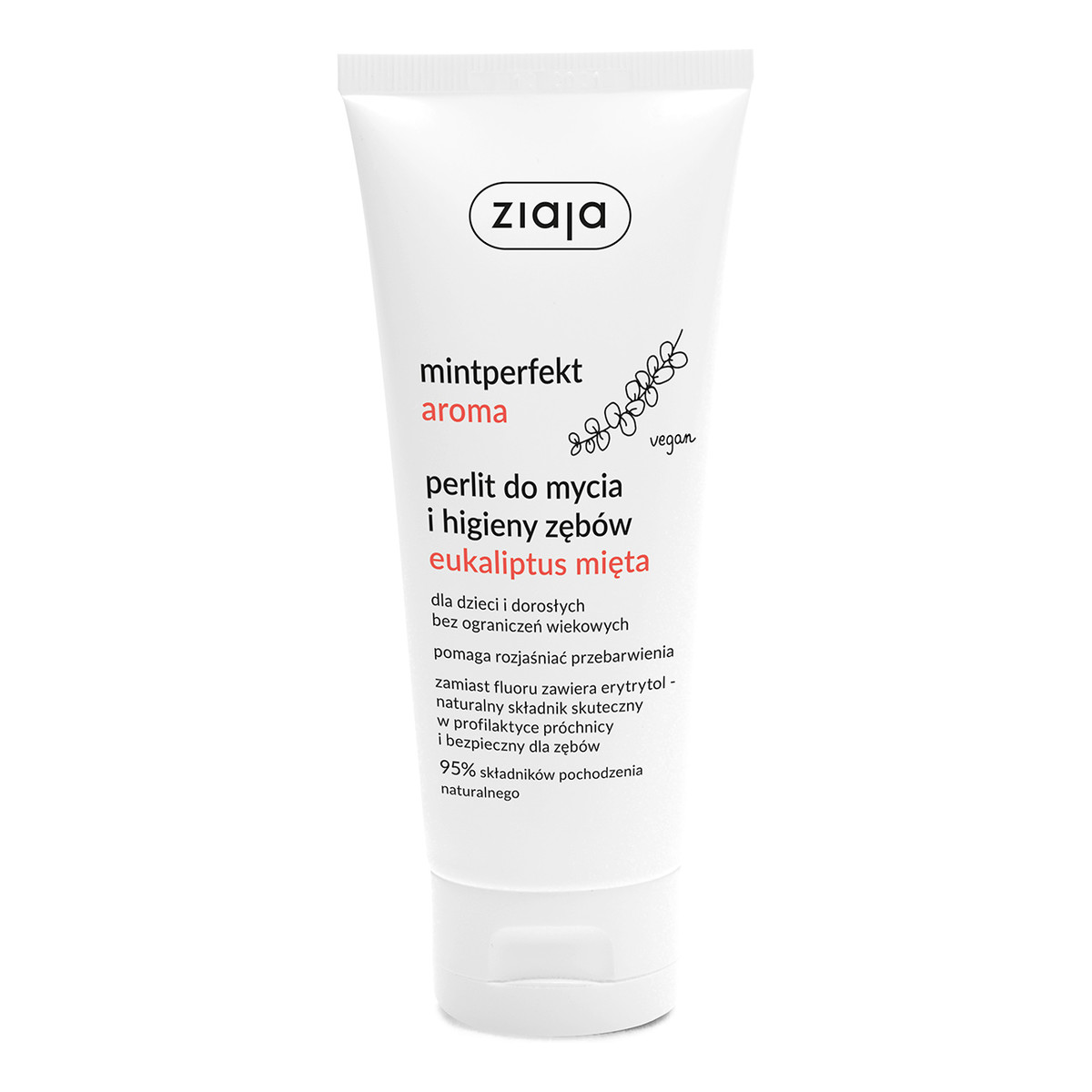 Ziaja Miniperfekt Aroma Perlit do mycia i higieny zębów Eukaliptus Mięta 100ml