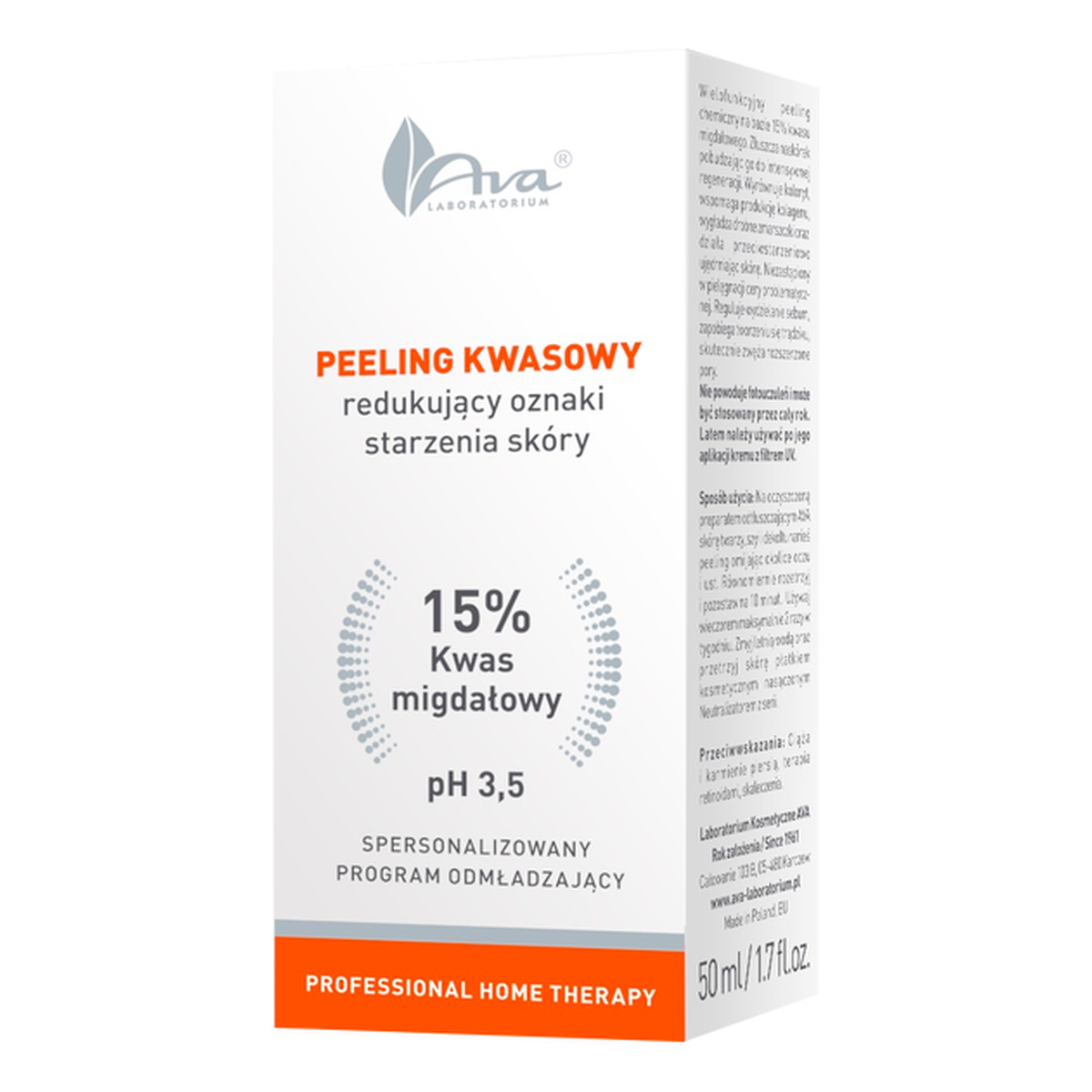 Ava Laboratorium PHT Peeling Kwas Migdałowy 15% 50ml