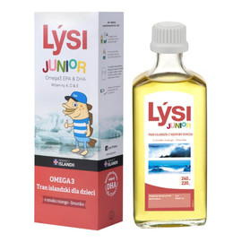 Tran Islandzk suplement diety Mango-Limonka