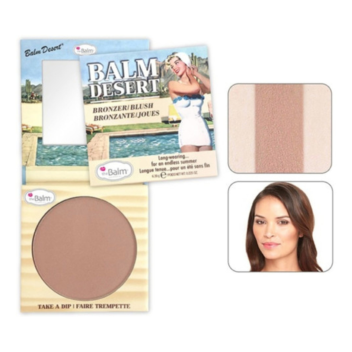 the Balm Bronzer Balm Desert Puder Brązujący 6g