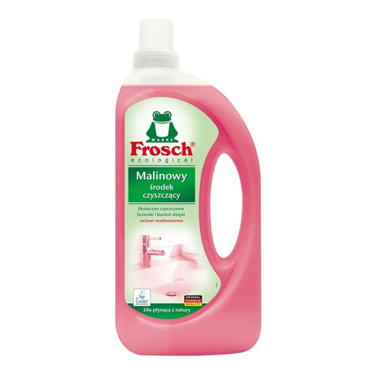 Frosch Płyn uniwersalny Malinowy 1l + Spray do usuwania kamienia 500ml