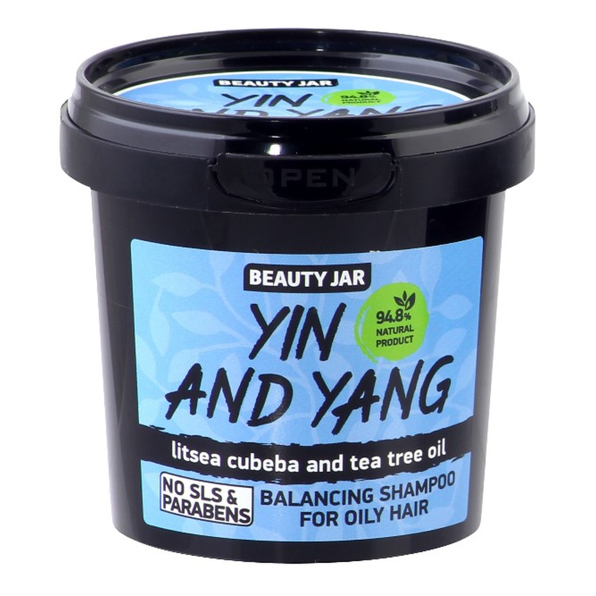 Beauty Jar YIN and YANG Szampon dla włosów przywracający równowagę dla włosów tłustych 150g