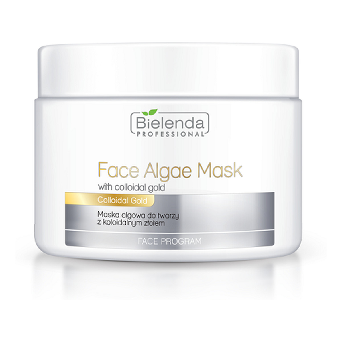 Bielenda Professional Face Algae Mask Maska Algowa Do Twarzy z Koloidalnym Złotem 190g