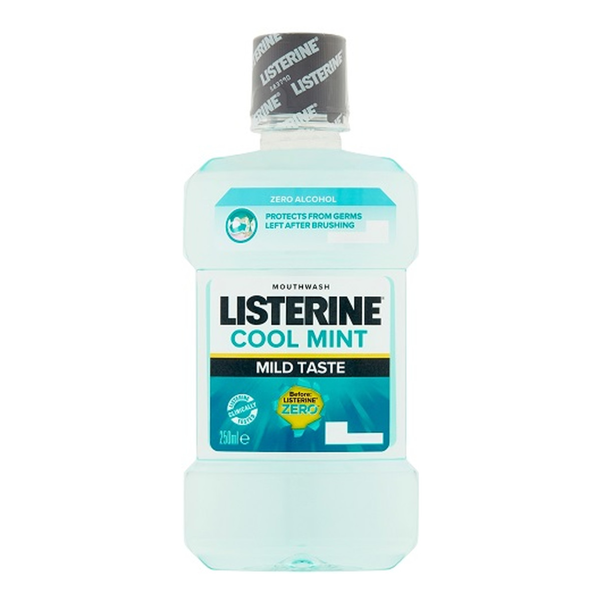 Listerine Cool Mint Mild Taste płyn do płukania jamy ustnej 250ml