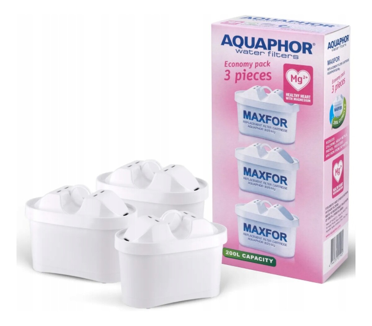 Wkład do dzbanka B25 Mg Maxfor 3szt. Wydajność 200L