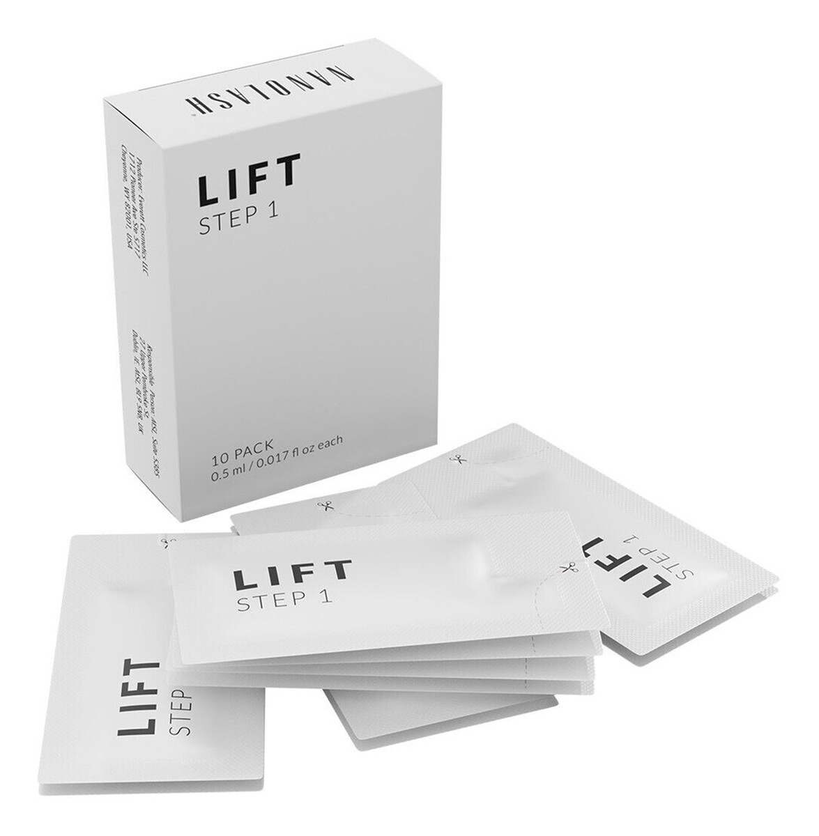 Step 1 lift aktywator do liftingu i laminacji rzęs 10 saszetek
