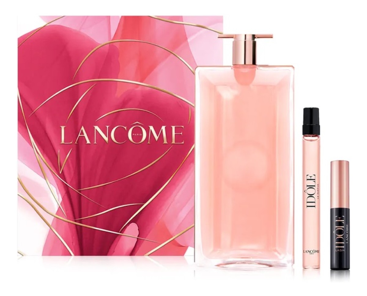 Zestaw woda perfumowana spray 50ml + woda perfumowana spray 10ml + mini tusz do rzęs 2ml