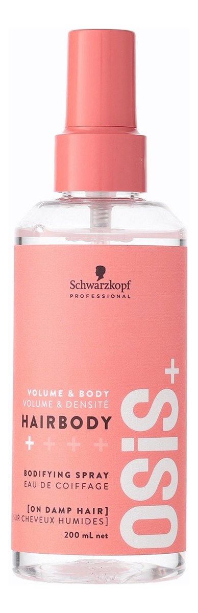 hairbody spray nadający wypełnienie