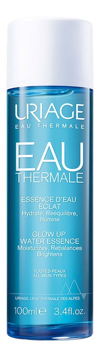 Eau thermale glow up water essence rozświetlająca esencja do twarzy