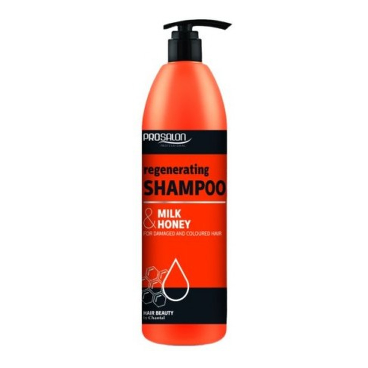 Chantal Profesional Prosalon Regenerating Shampoo For Damaged And Coloured Hair Szampon regenerujący do włosów Mleko & Miód 1000ml
