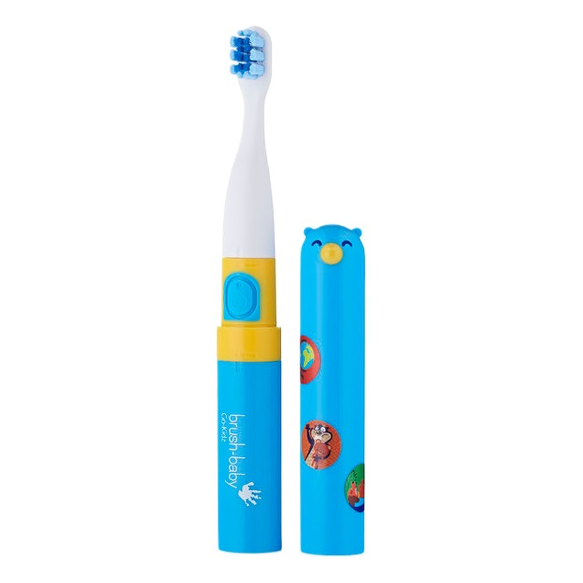 Brush-Baby Gokidz podróżna szczoteczka soniczna dla dzieci 3+ lat blue/pink