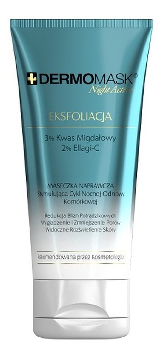 Night Active Maseczka naprawcza na twarz Eksfoliacja