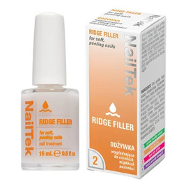 Ridge Filler 2 – odżywka wygładzająca do cienkich, miękkich paznokci 15 ml