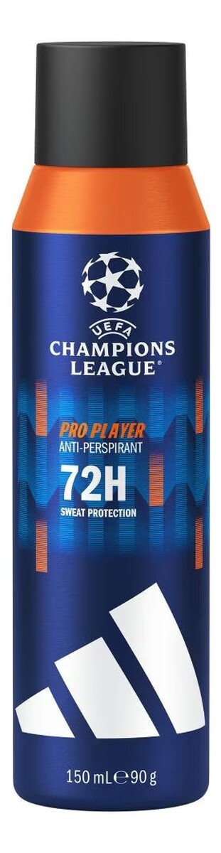 Uefa champions league pro player antyperspirant spray