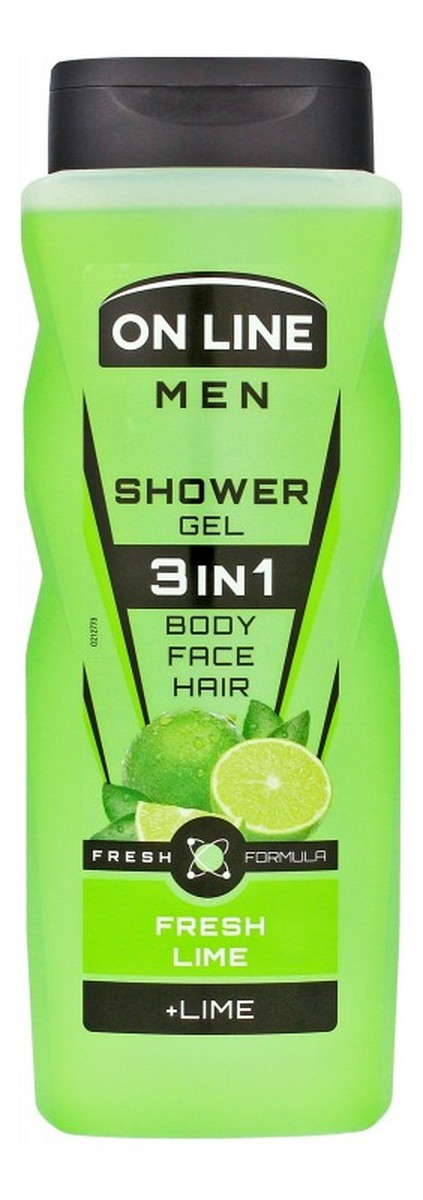 Żel pod prysznic Fresh Lime 3w1