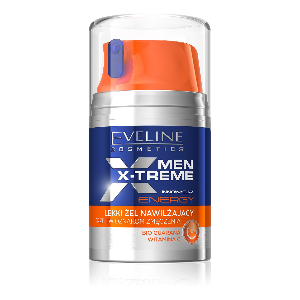 Eveline Men X-Treme Energy Lekki Żel nawilżający przeciw oznakom zmęczenia 50ml
