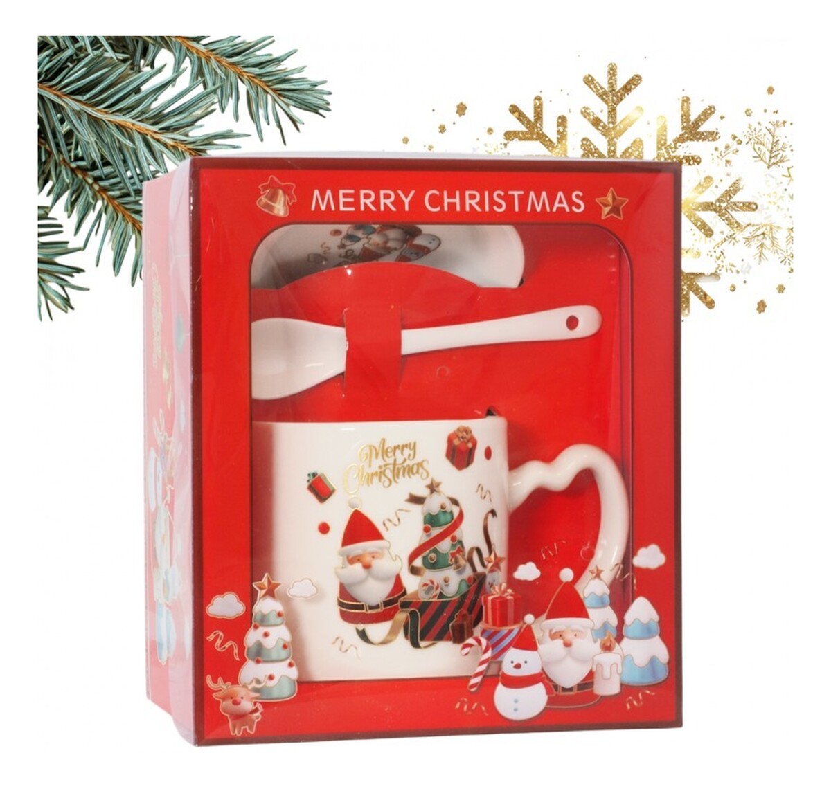 Kubek ceramiczny świąteczny Boże Narodzenie