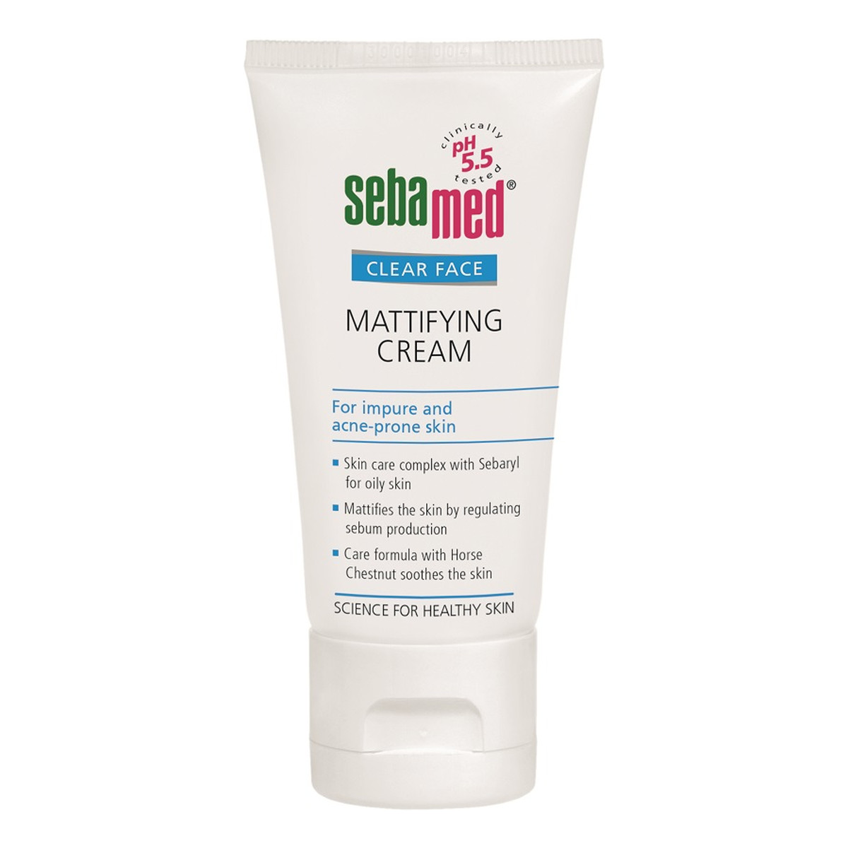 Sebamed Clear Face Mattifying Cream matujący Krem do twarzy 50ml