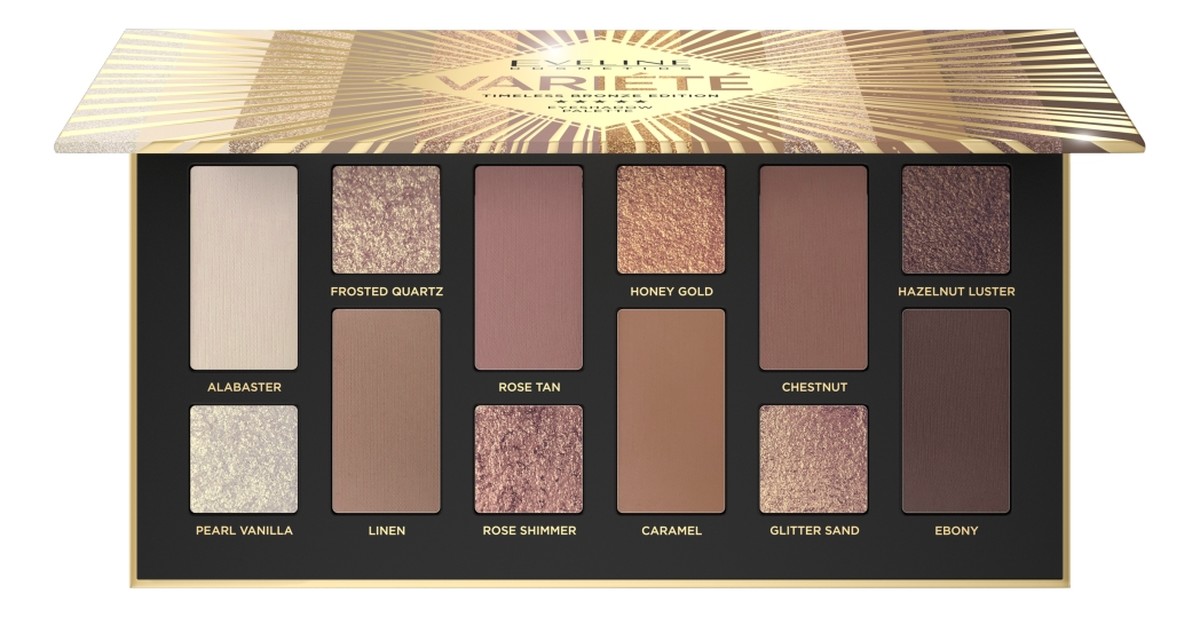 Paleta 12 cieni do powiek Timeless Bronze Edition