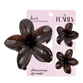 Zestaw spinek do włosów klamer 3w1 kwiat ombre xl + 2 szt. mini spinek sp427 1 op.-3 szt.