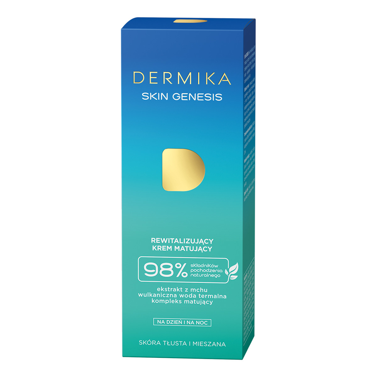Dermika Skin Genesis 30-40+ Rewitalizujący krem matujący na dzień i na noc skóra tłusta i mieszana 50ml