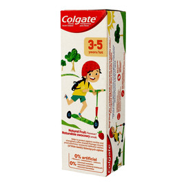 Pasta do zębów dla dzieci Naturalnie owocowy smak (3-5 lat)