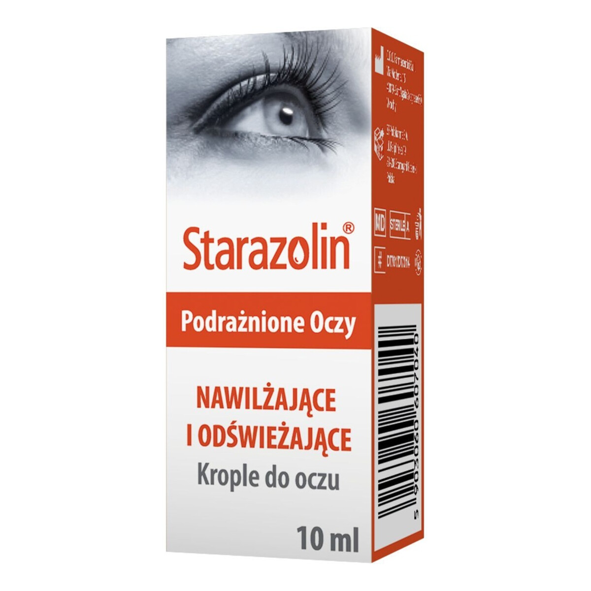 Starazolin Podrażnione oczy łagodzące krople do oczu 10ml