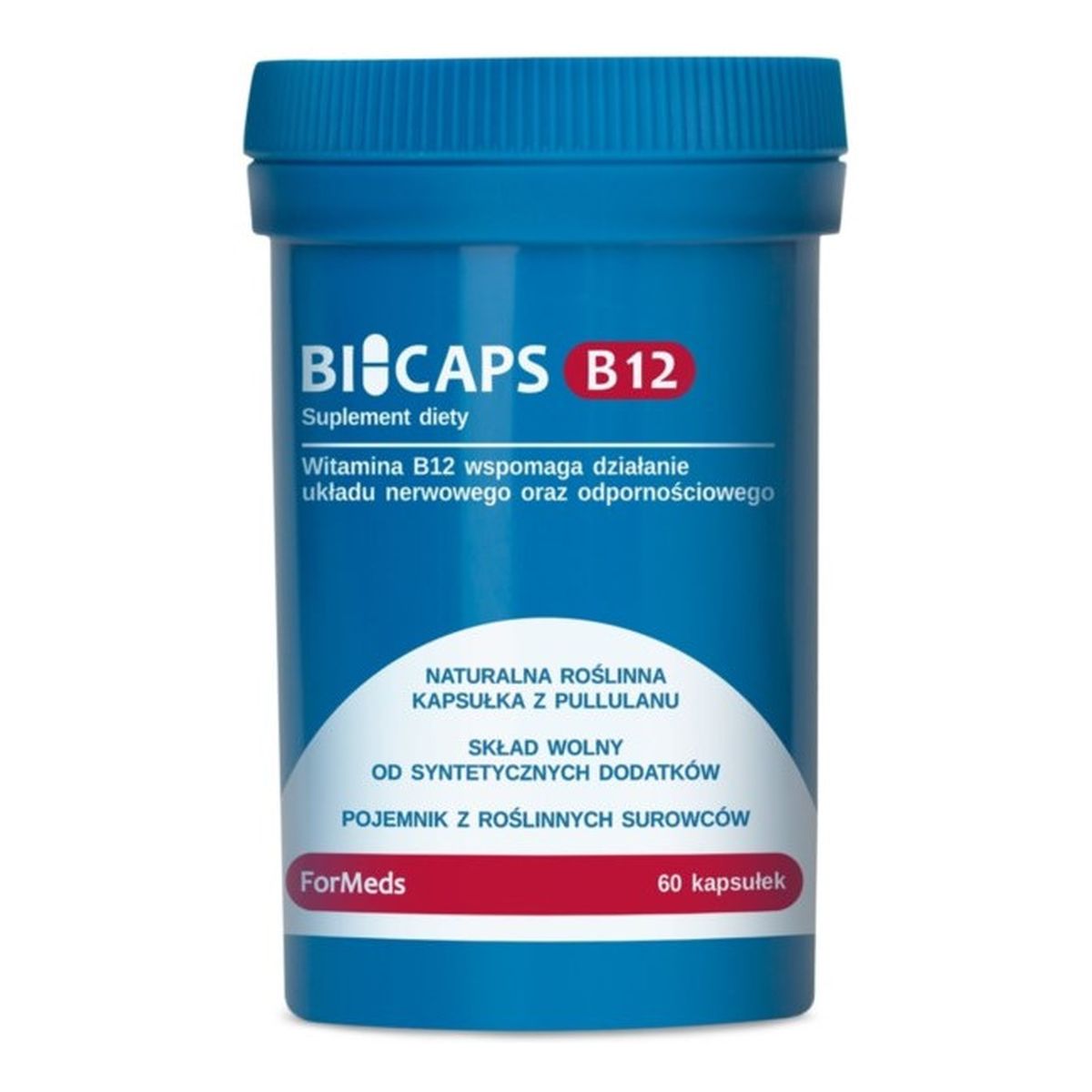 Formeds Bicaps witamina b12 suplement diety 60 kapsułek
