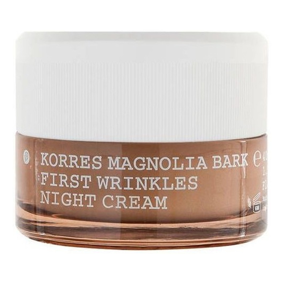Korres First Wrinkles Night Cream Magnolia All Skin Types Krem na noc przeciw pierwszym oznakom starzenia z wyciągiem z kory magnolii 40ml