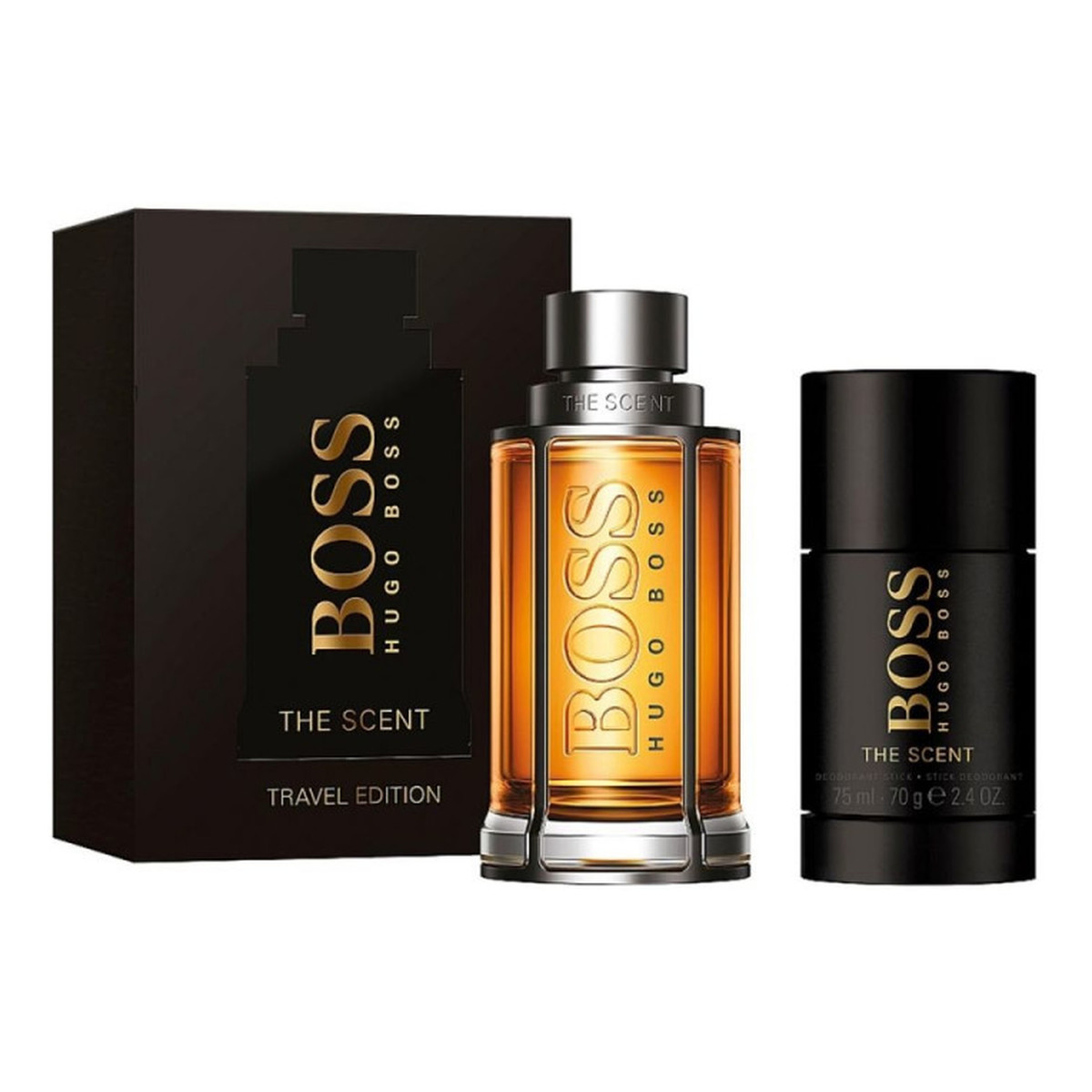 Hugo Boss Boss The Scent For Man Zestaw woda toaletowa spray 100ml + dezodorant sztyft 75ml