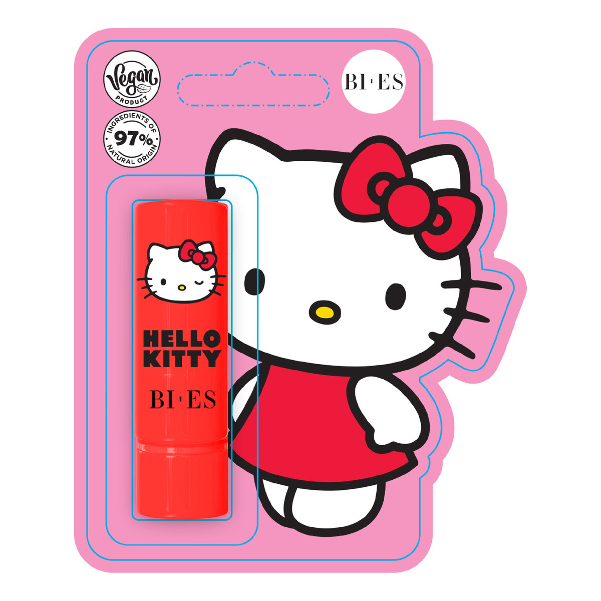 Bi-es Hello Kitty Pomadka do ust Strawberry 4g