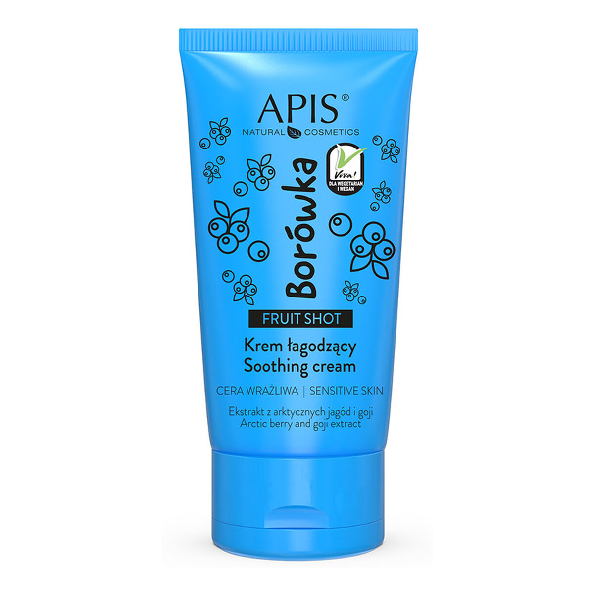 Apis Fruit Shot Krem łagodzący borówka 50ml