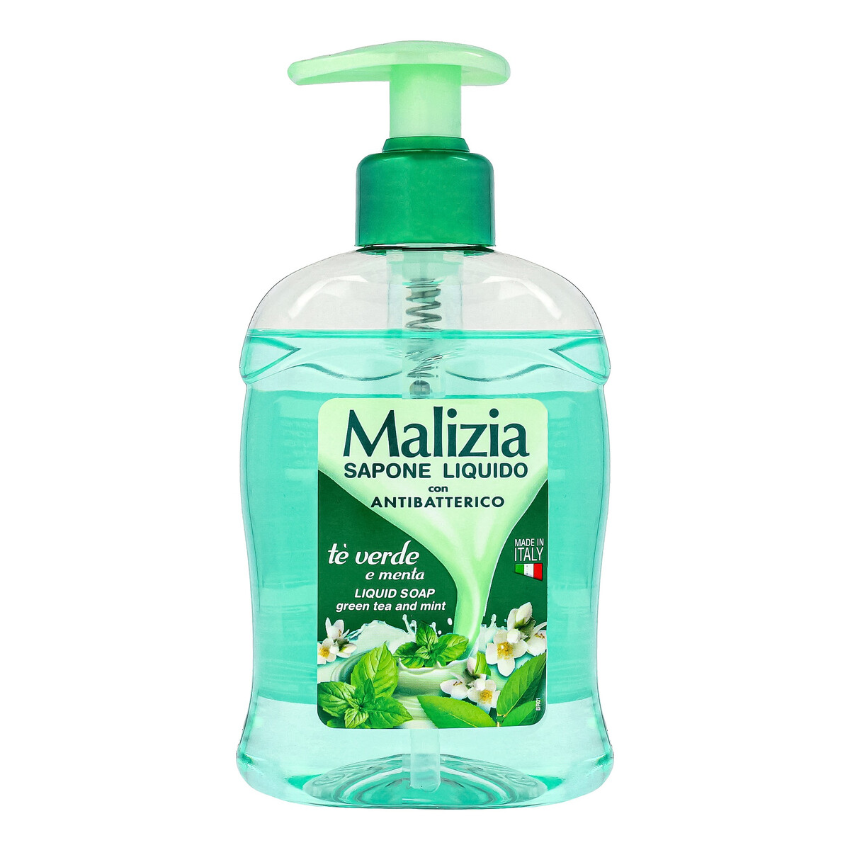 Malizia Mydło w płynie Green Tea & Mint 300ml