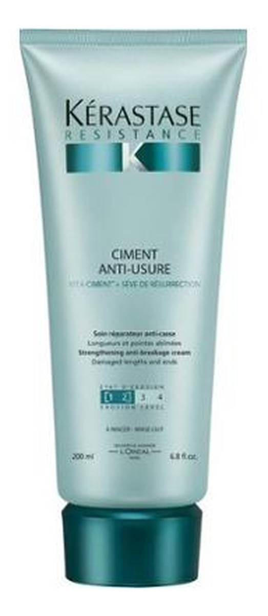 Ciment Anti-Usure Strengthening Anti-Breakage Cream Cement odbudowujący włosy Force 1-2
