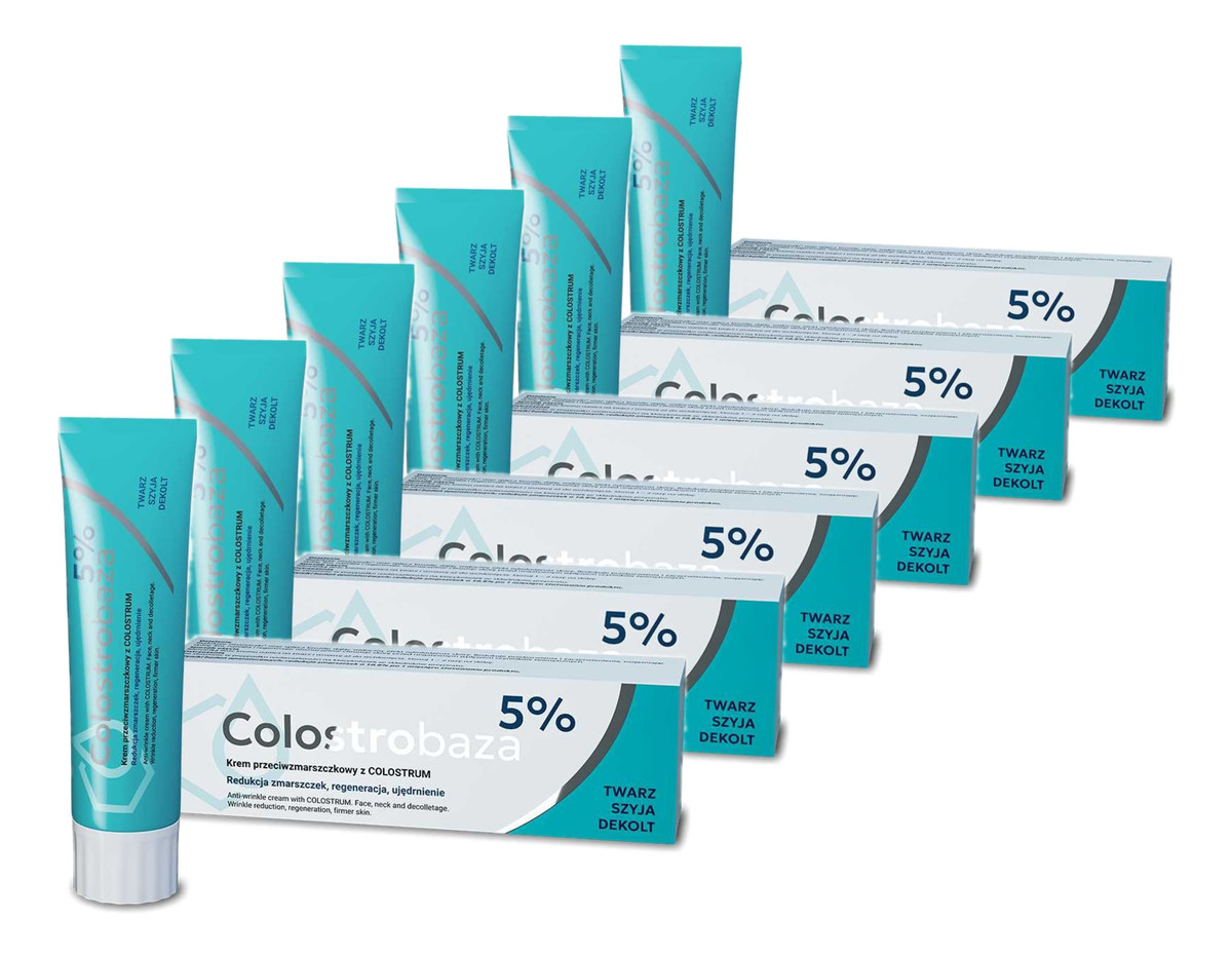 5% Krem przeciwzmarszczkowy z COLOSTRUM 6x30g