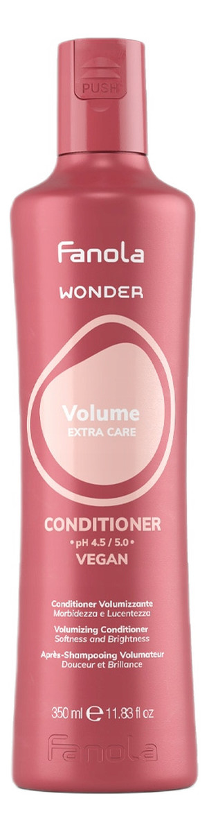 Wonder volume extra care odżywka zwiększająca objętość włosów