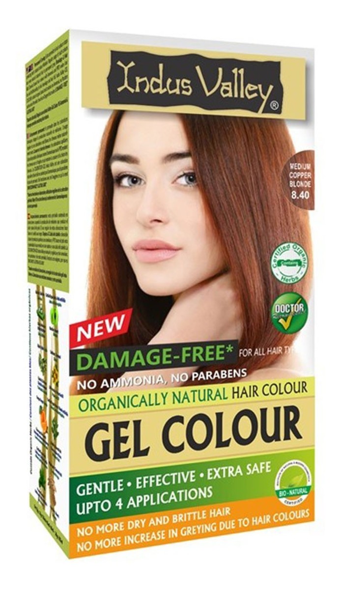 Żelowa farba do włosów