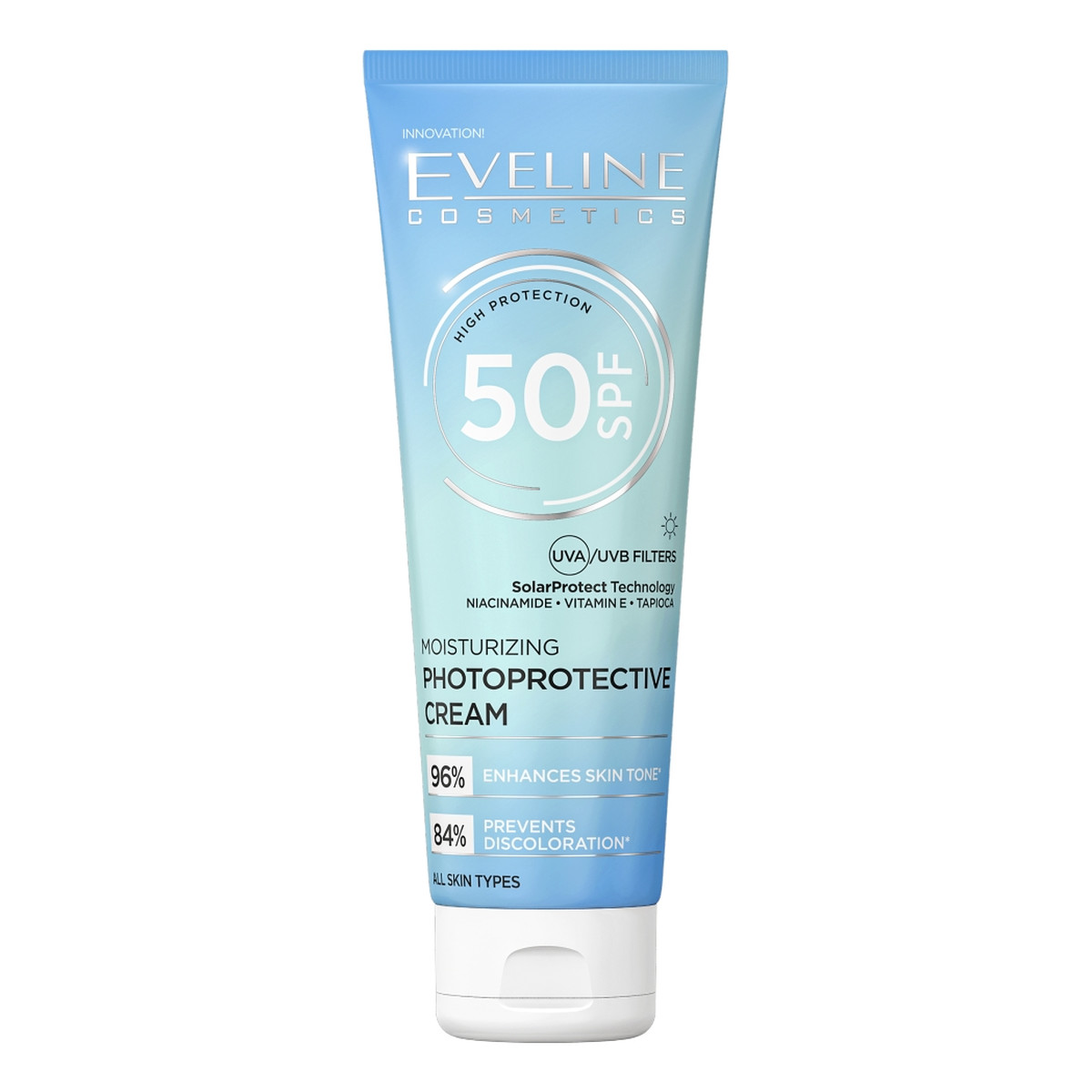 Eveline Nawilżający Krem fotoochronny spf50 30ml