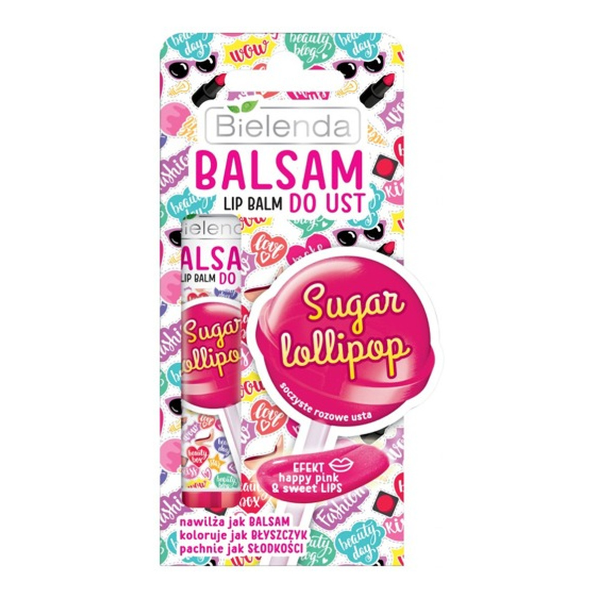 Bielenda Lip Balm Balsam do ust Sugar Lollipop 10g