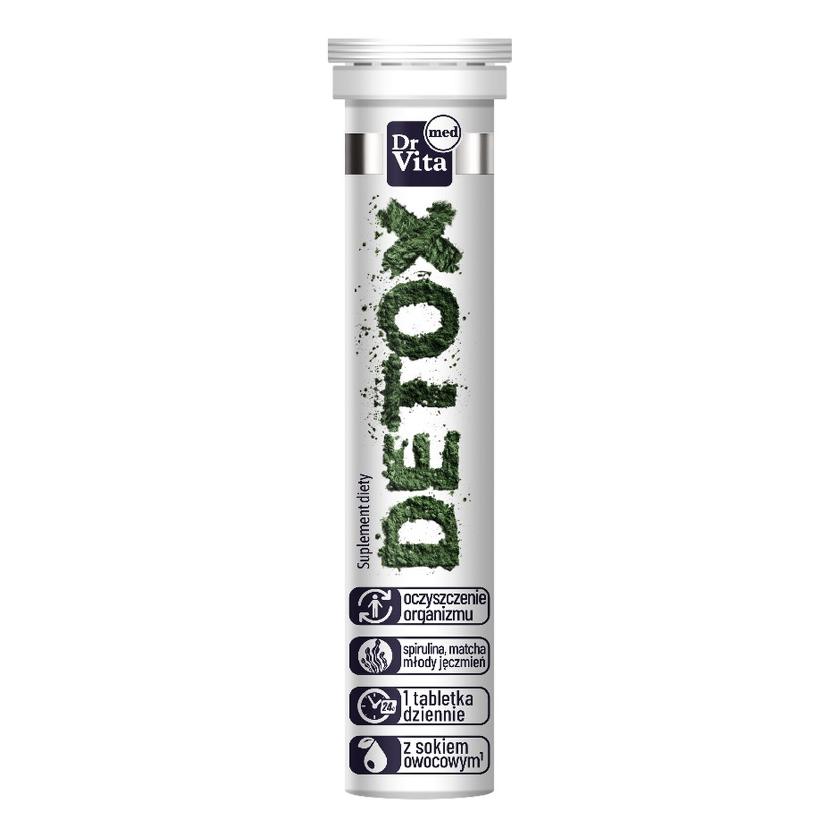 Dr Vita Detox suplement diety 20 tabletek musujących