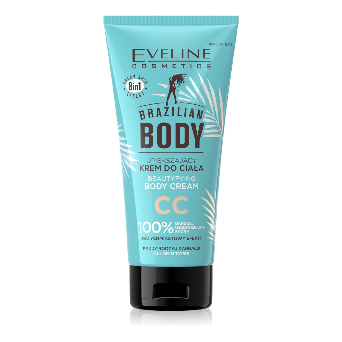 Eveline Brazilian Body Upiększający Krem CC Koloryzujący Do Ciała 140ml