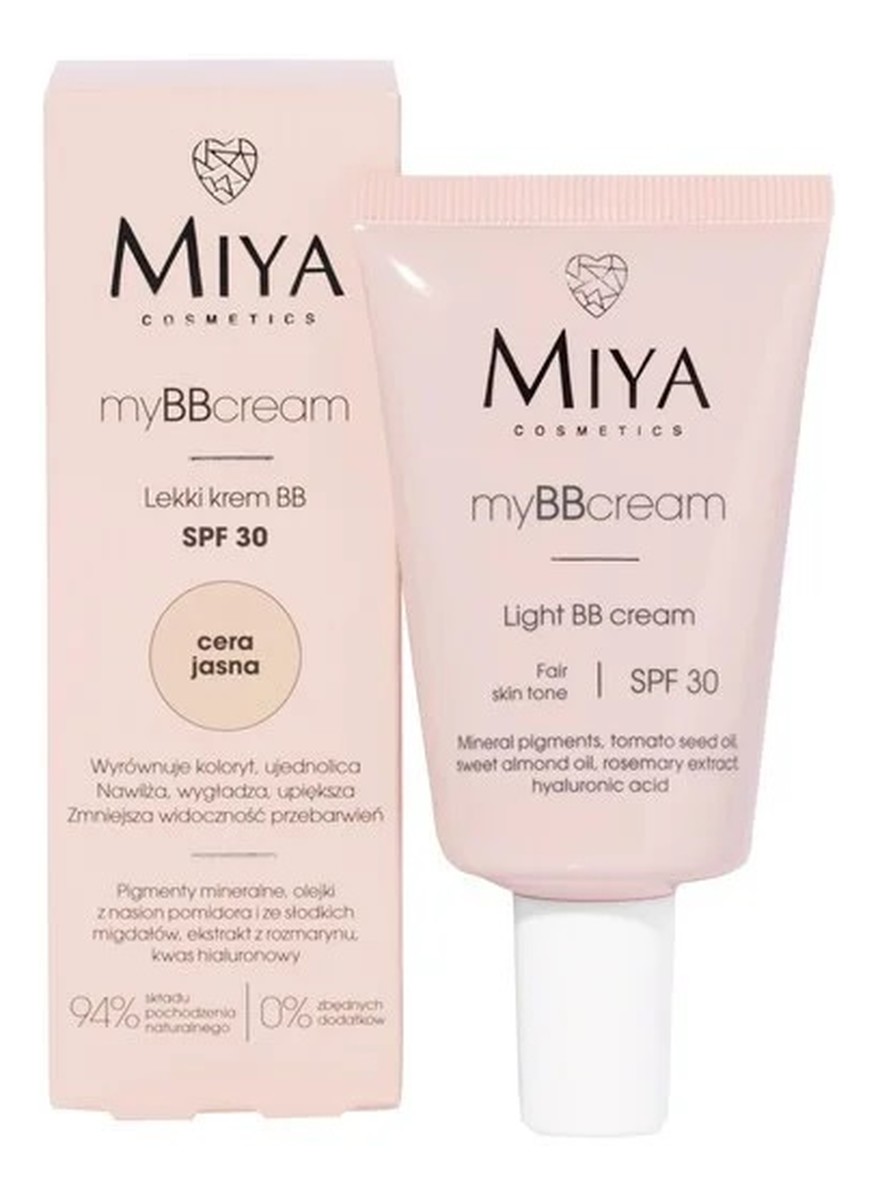 Lekki krem koloryzujący SPF30