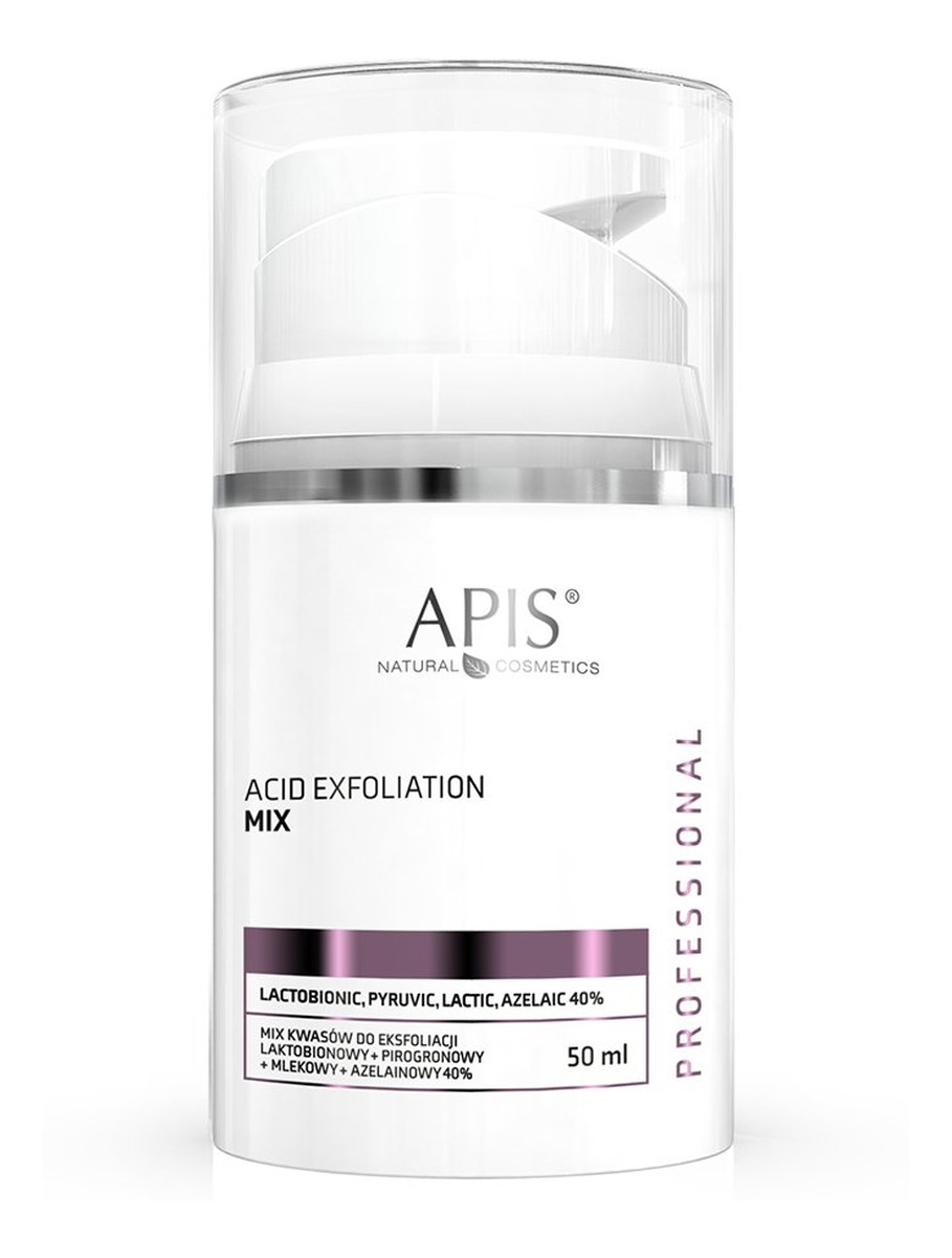 mix kwasów do eksfoliacji Laktobionowy + Pirogronowy + Mlekowy + Azelainowy 40%