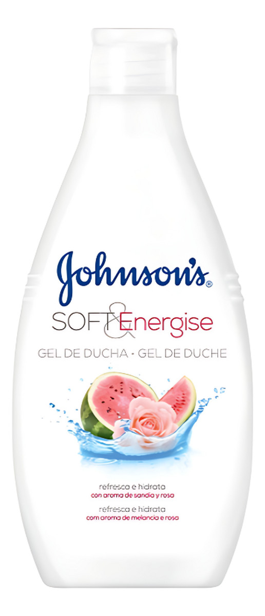 Soft & Energise Żel pod Prysznic Arbuz i Róża