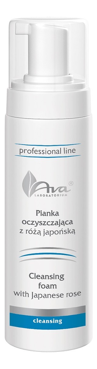 Pianka oczyszczająca z różą japońską