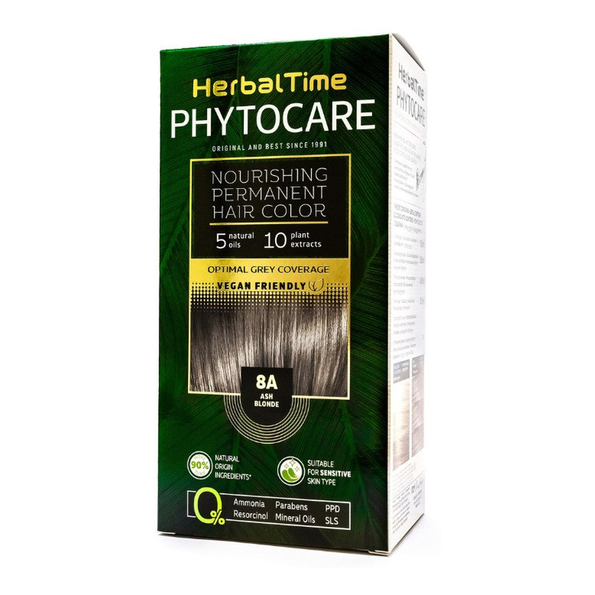 Herbal Time Phytocare Farba do włosów naturalna