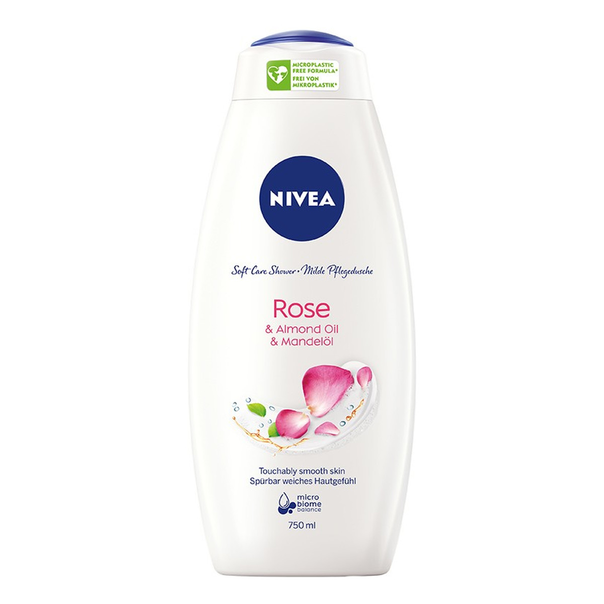 Nivea Soft Care Shower Żel pod prysznic Rose 750ml