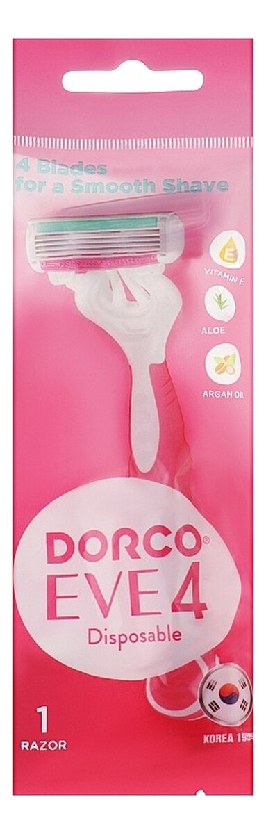 Dorco maszynka jednorazowa dla kobiet eve 4 1 szt.