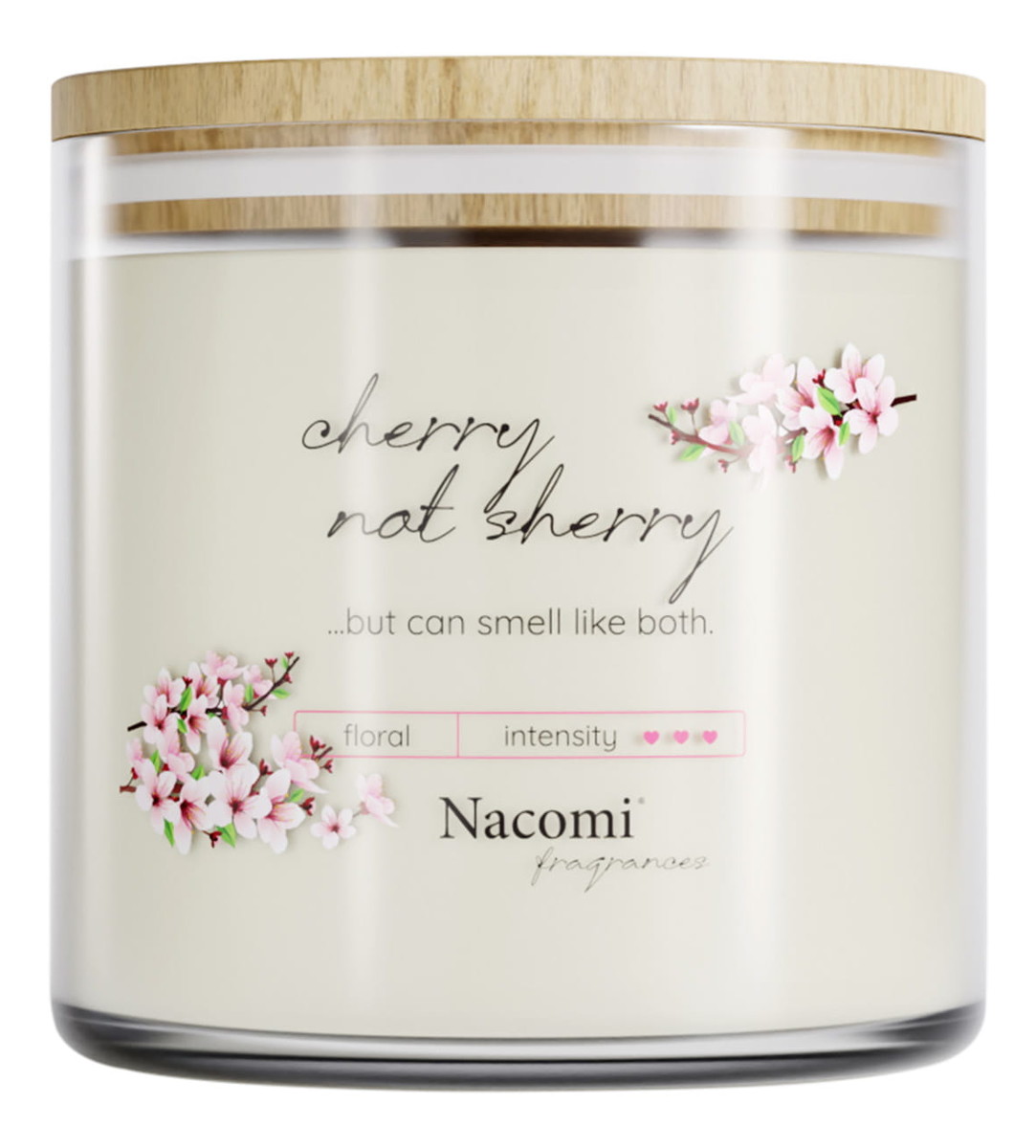 Świeca zapachowa sojowa - Cherry not sherry