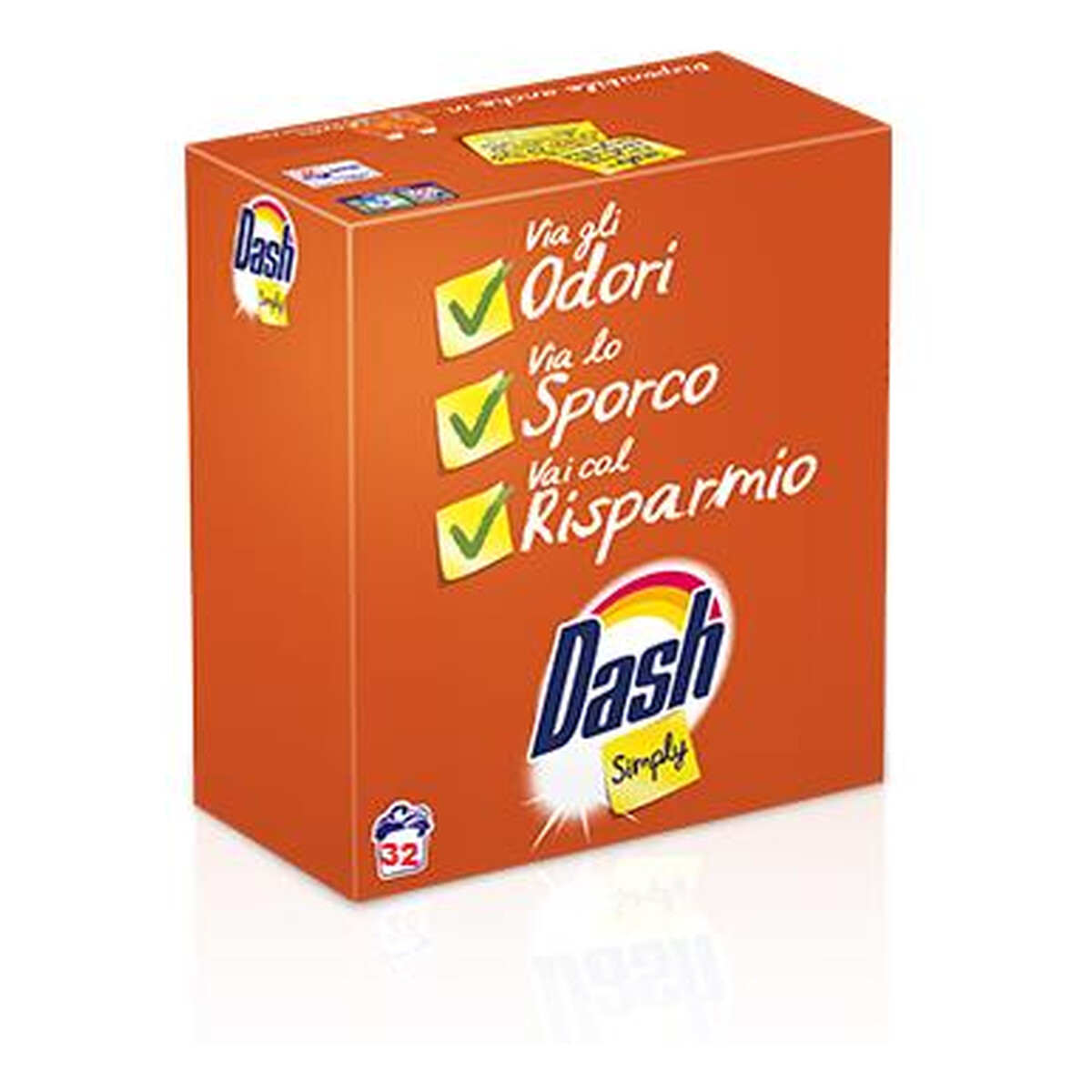 Dash Proszek do Prania Simply 2080g